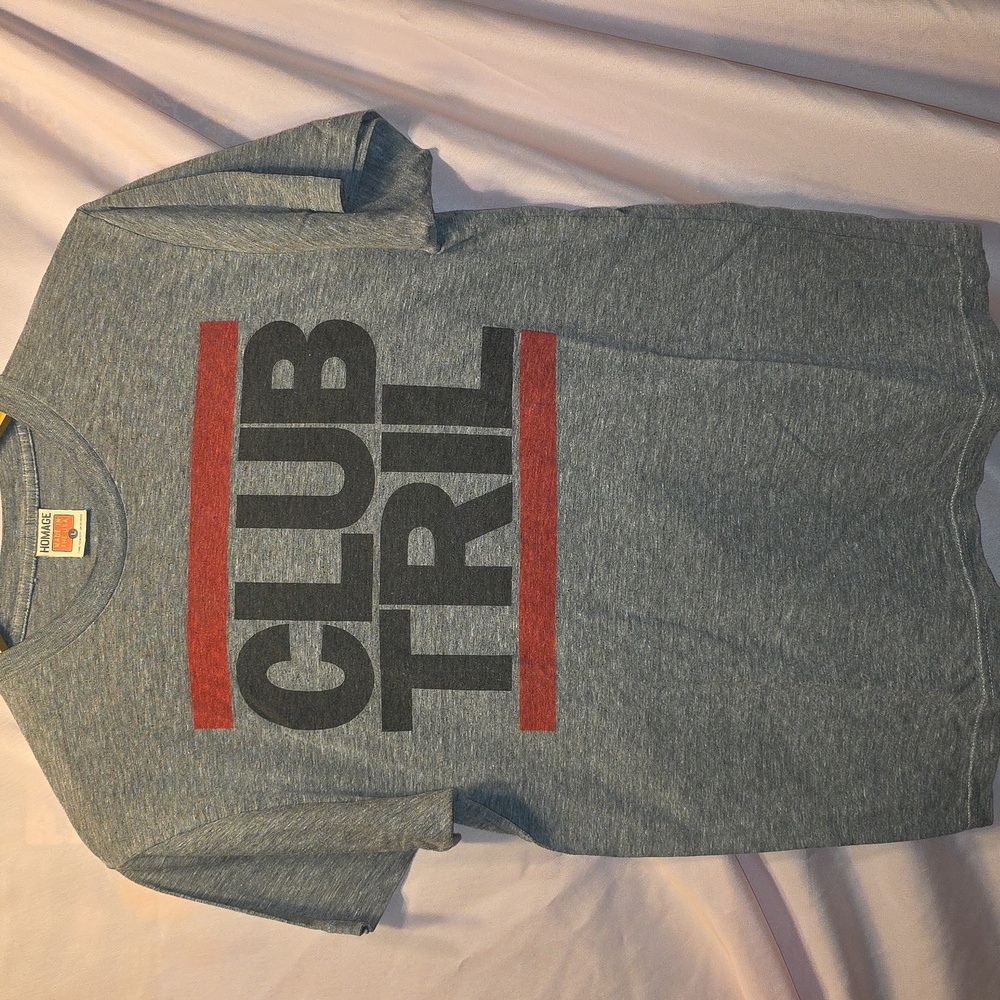 Homage Gray Men's Shirt Club Tril Size Large (Matt #36)